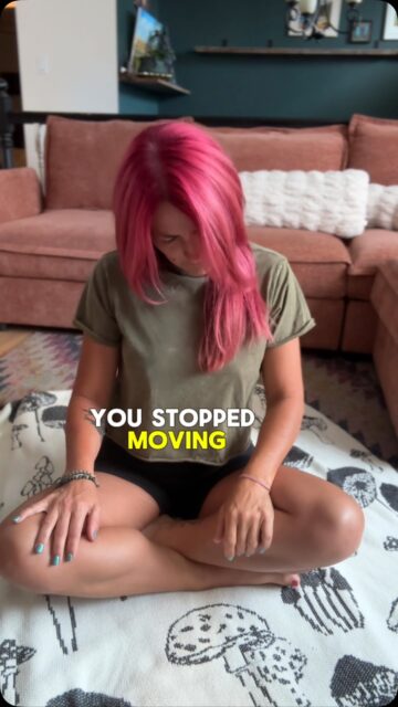 I began awakening my body at the age of 40.

I didn’t begin dancing until I was 44. That’s a lot of years for a body to sit in a small closed, stagnant and still way of life.

Because of that, my body didn’t even know how to move in a fluid way of motion. 

So, this is what I do. 

I know there are a lot of ways to connect into the body, but hopefully you can take pieces of my experience and bring it into your world.