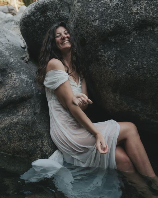 I spent so much of my life trying to become “her”.

Confident.
Free.
Unapologetic.
At home in her body.
Full expression. 
Free to say yes.
Free to say no. 

Turns out, she wasn’t someone I needed to become 🫶🏻🫶🏻

She was underneath all the rules about who I was supposed to be.

And apparently she likes pretty dresses, bare feet, cold rivers, laughing too loud for absolutely no reason.

There she is. 🤍