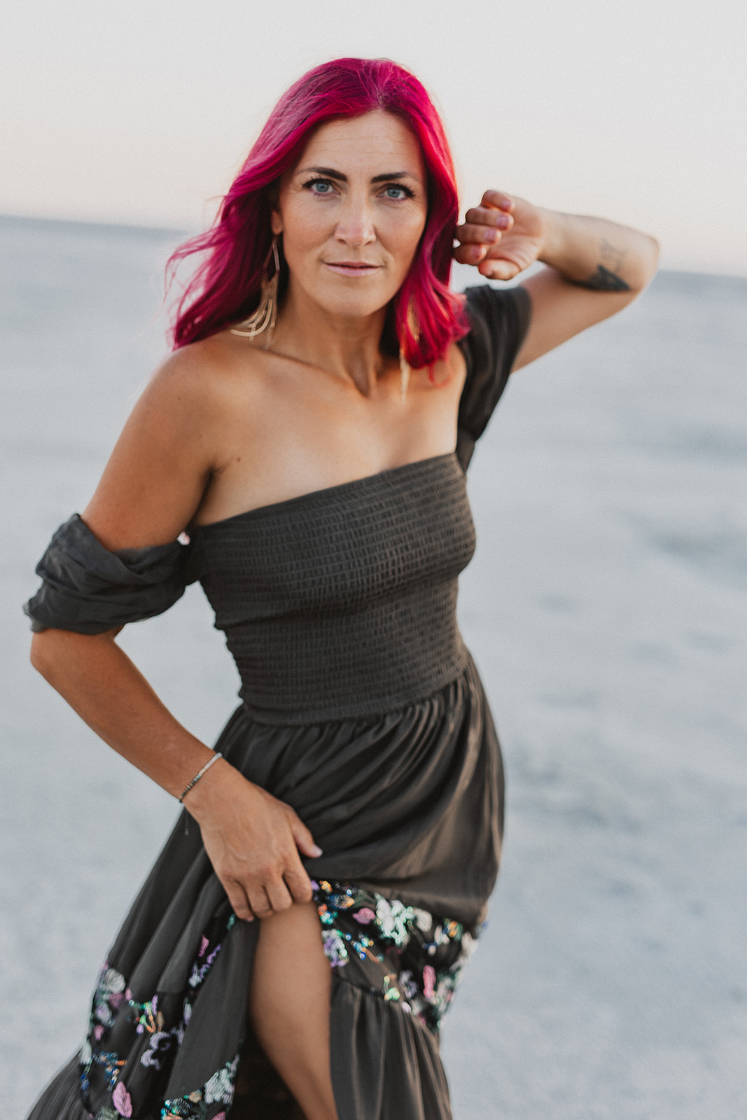 Utah Empowerment Goddess session at the Salt Flats