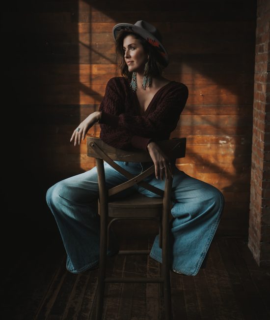 a shamanic branding photoshoot