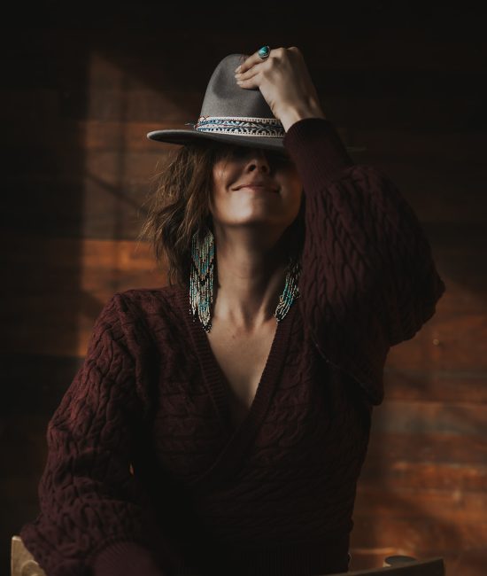 a shamanic branding photoshoot