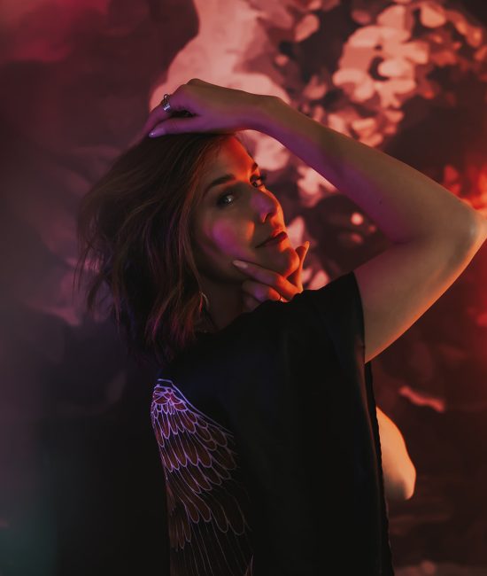 a shamanic branding photoshoot